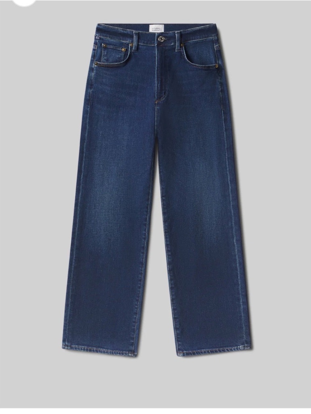 nwot Citizens of Humanity Delfina straight jean cashmere blend 28